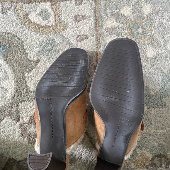 Stuart Weitzman shearling mules - Picture 2 of 3